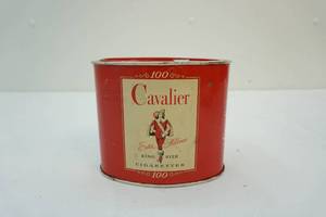Vintage cigarette can