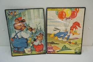 Childs vintage puzzles