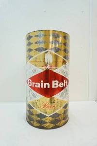 Grain belt trash can