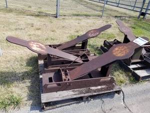 lot 359 image: Lot of (3) Vintage Steel Shooting Targets