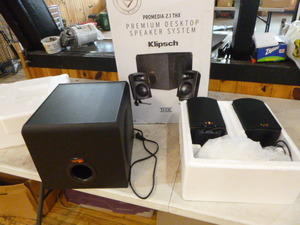lot 48 image: Klipsch Premium Desktop Speaker System