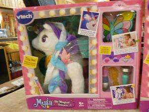 lot 65 image: 2 Vtech Myia The Magical Unicorns