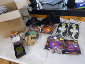 lot 76 image: Box of Halloween Craft Kits