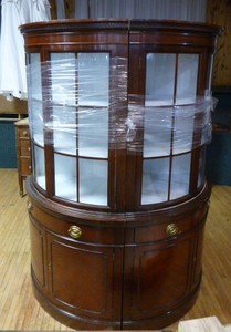 lot 95 image: CurioHutch Cabinets