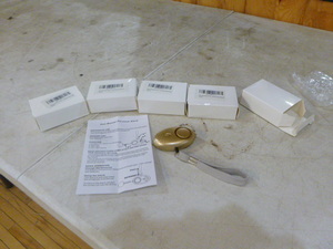lot 109 image: 5 Personal Alarms