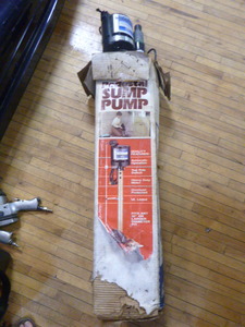 lot 118 image: Wayne Pedestal Sump Pump
