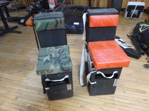 lot 129 image: 2 Ice Fishing Chairs