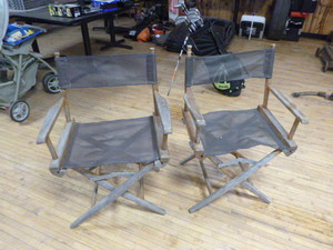 lot 132 image: 2 Directors Chairs