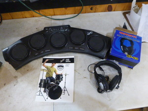 lot 140 image: First Act Drum Pad with Headphones
