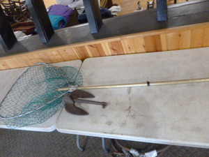 lot 153 image: Fishing Net and Anchor