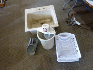 lot 161 image: Tub and Ice Cream Maker