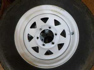 lot 180 image: 2 Trail Express Tires on Rims