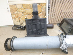 lot 182 image: Atlanta Stove Work Wood Burning Stove