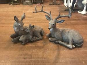 lot 50 image: Large Decorative Deer