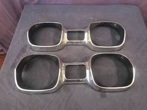 lot 87 image: 1967 Oldsmobile Cutlass 442 Headlamp Bezels
