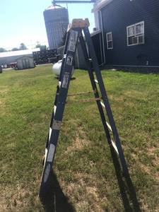 lot 98 image: 6 Werner Step Ladder 375# Rated
