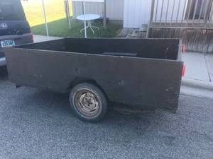 lot 100 image: Wood Trailer 5 x 8