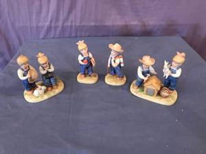 lot 20 image: Denim Days by Homco Figures