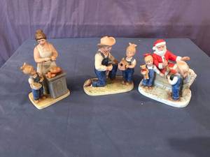 lot 26 image: Denim Days by Homco Figures