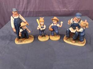 lot 37 image: Denim Days by Homco Figures