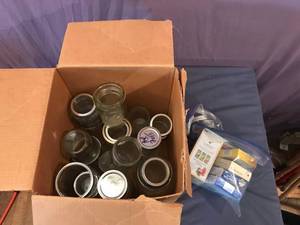 lot 52 image: Canning Jars and Supplies