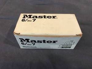 lot 55 image: Box of 6 Keyed Alike Master Padlocks