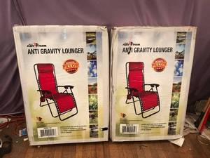 lot 73 image: 2 Anti Gravity Loungers