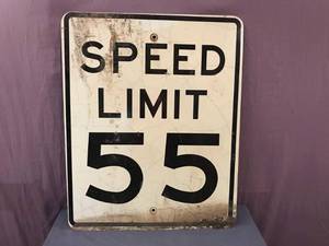 lot 97 image: Decommissioned Road Sign