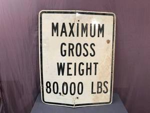 lot 98 image: Decommissioned Road Sign