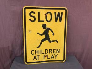 lot 100 image: Decommissioned Road Sign
