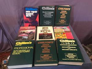 lot 110 image: Auto Repair Shop Manuals