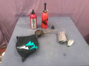 lot 144 image: MSR Whisperlite Liquid Fuel Backpacking Stove With Extra Fuel