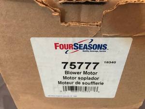lot 158 image: NIB Blower Motor Pontiac G6