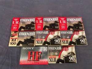 lot 166 image: Unopened Blank Cassette Tapes