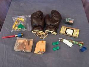 lot 170 image: Boxing Gloves & Toys