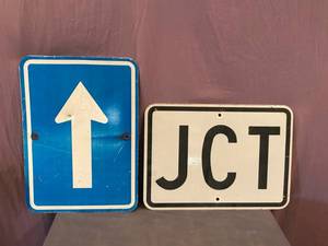 lot 174 image: Decommissioned Road Signs
