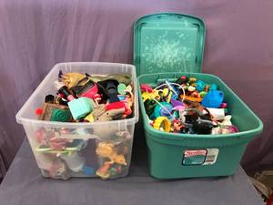 lot 227 image: 2 Totes Full of Toys