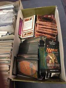 lot 229 image: Trading Cards - Football, Baseball, Basketball & Magic Cards