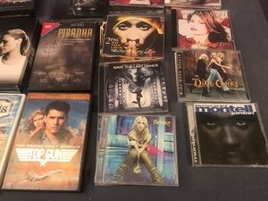 lot 249 image: DVDs & CDs