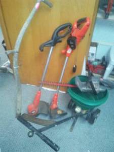 Weed Eater, Hedge Trimmer and More.