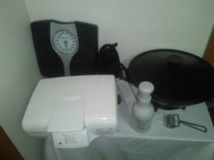 Kitchen Countertop Appliances with cords.