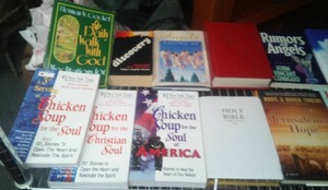 Books (16) Christian. Bibles, Hymnals, inspirational.