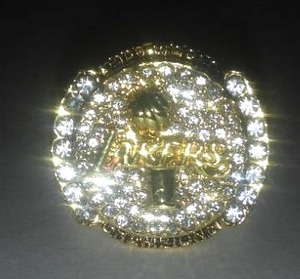 2009 L.A. Lakers World Champions Ring