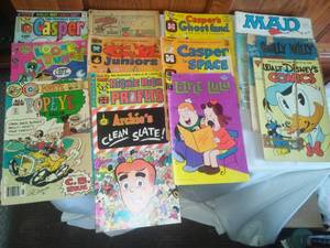 13 Vintage Comic books