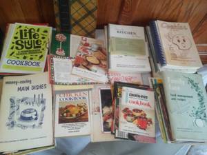 Vintage Cookbooks booklets, pamphlets, cards etc.