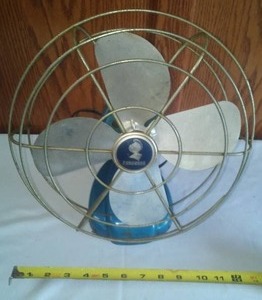 Coronado Vintage Electric Fan. 10 in. Blade