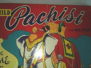 Vintage Parchisi Game.