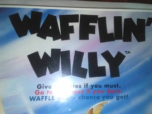 Wafflin Willy Game, 1993 NEW in box.