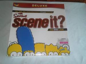 NEW The Simpsons Scene It Game.