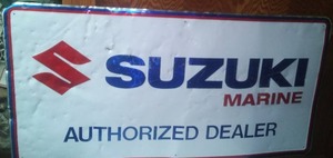 Suzuki Marine Sign.